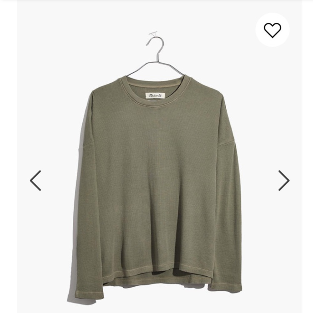 Madewell boyfriend shirt